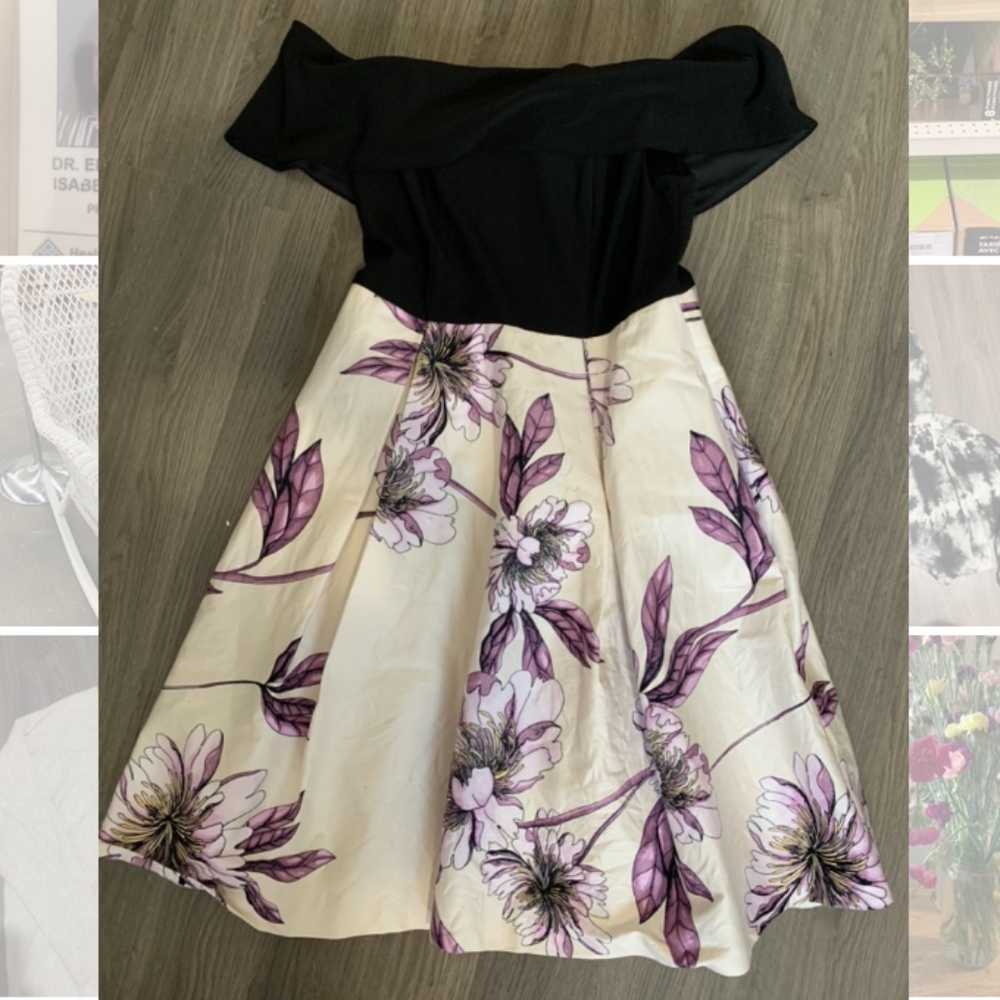 Le Chateau off-the-shoulder Dress